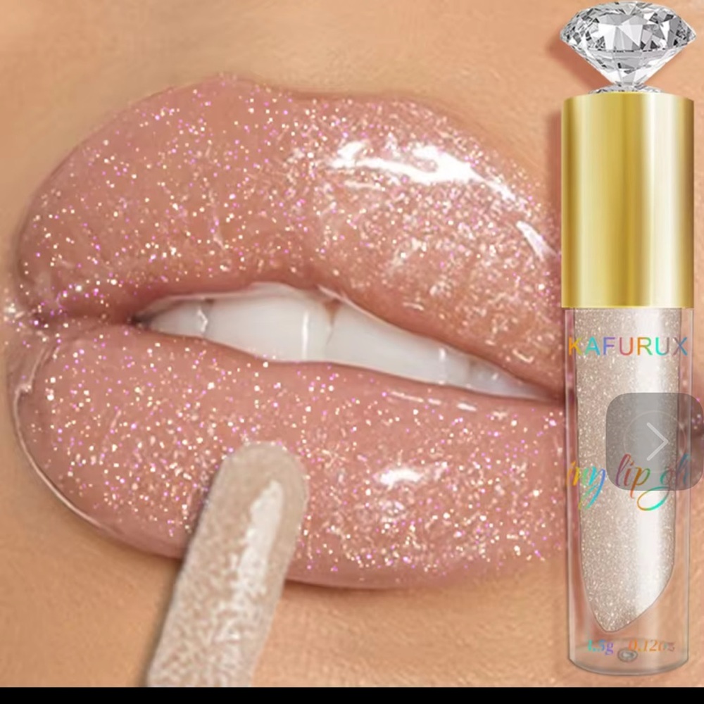 Sparkling Lip Gloss - Glittering Pink